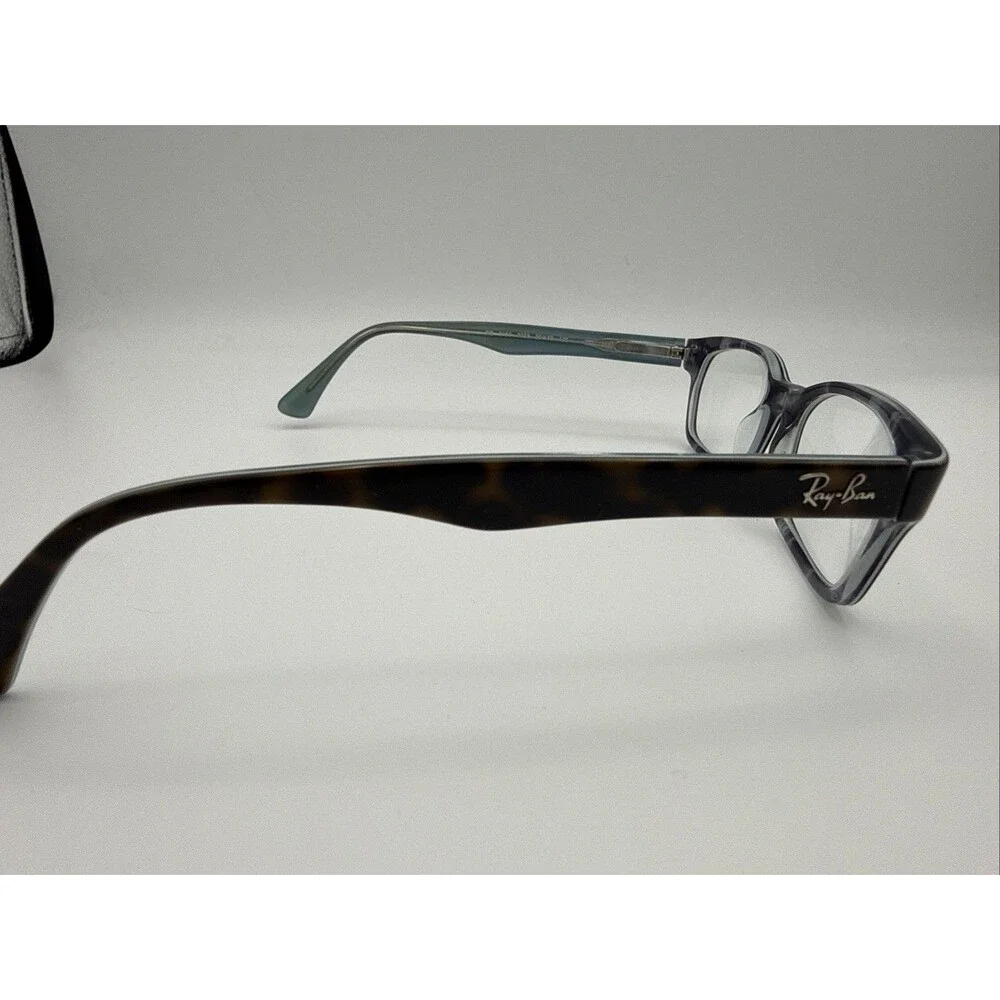 Ray-Ban Eyeglasses Frames RB5150 5023 Havana on Transparent Azure Blue 50-19-135